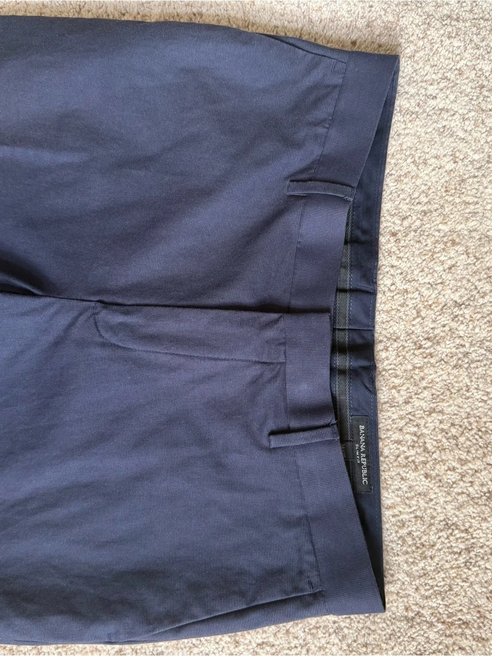 Banana Republic Navy Men’s Dress Pants - 34 x 30